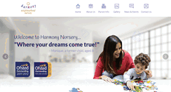 Desktop Screenshot of harmonynursery.co.uk